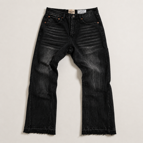 "Dual Tone" Panel Denim